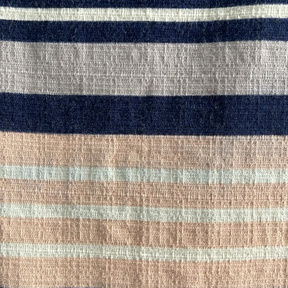 Ann Taylor Striped Pencil Skirt 8 - Picture 6 of 8